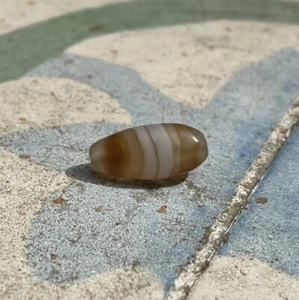 17 mm Antigua Rara Cuenta Dzi Natural Dzi Suleimani Bandas Suleimani Bhaisajyaguru - Imagen 1 de 12
