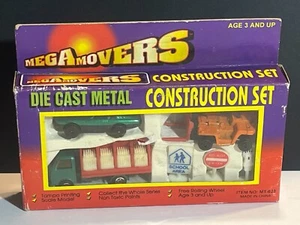 MEGA MOVERS SET COSTRUZIONE METALLO PRESSOFUSO SET AUTO - Foto 1 di 5