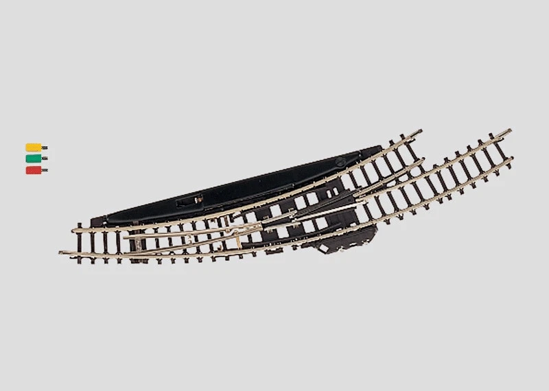 Märklin 8568 Z - elek. Bogenweiche links r195 mm NEU & OVP - Bild 1 von 1