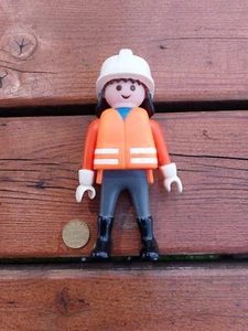 Playmobil Wecker Uhr Tatü Tata 2001 Sammlung selten nur die XL Figur Zubehör  - Bild 1 von 2