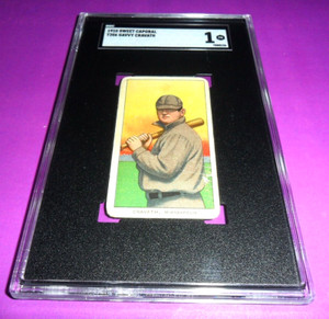 1909 T206 GAVVY CRAVATH POOR SGC 1 BASEBALL MINNEAPOLIS MILLERS  (EARLY HR KING)
