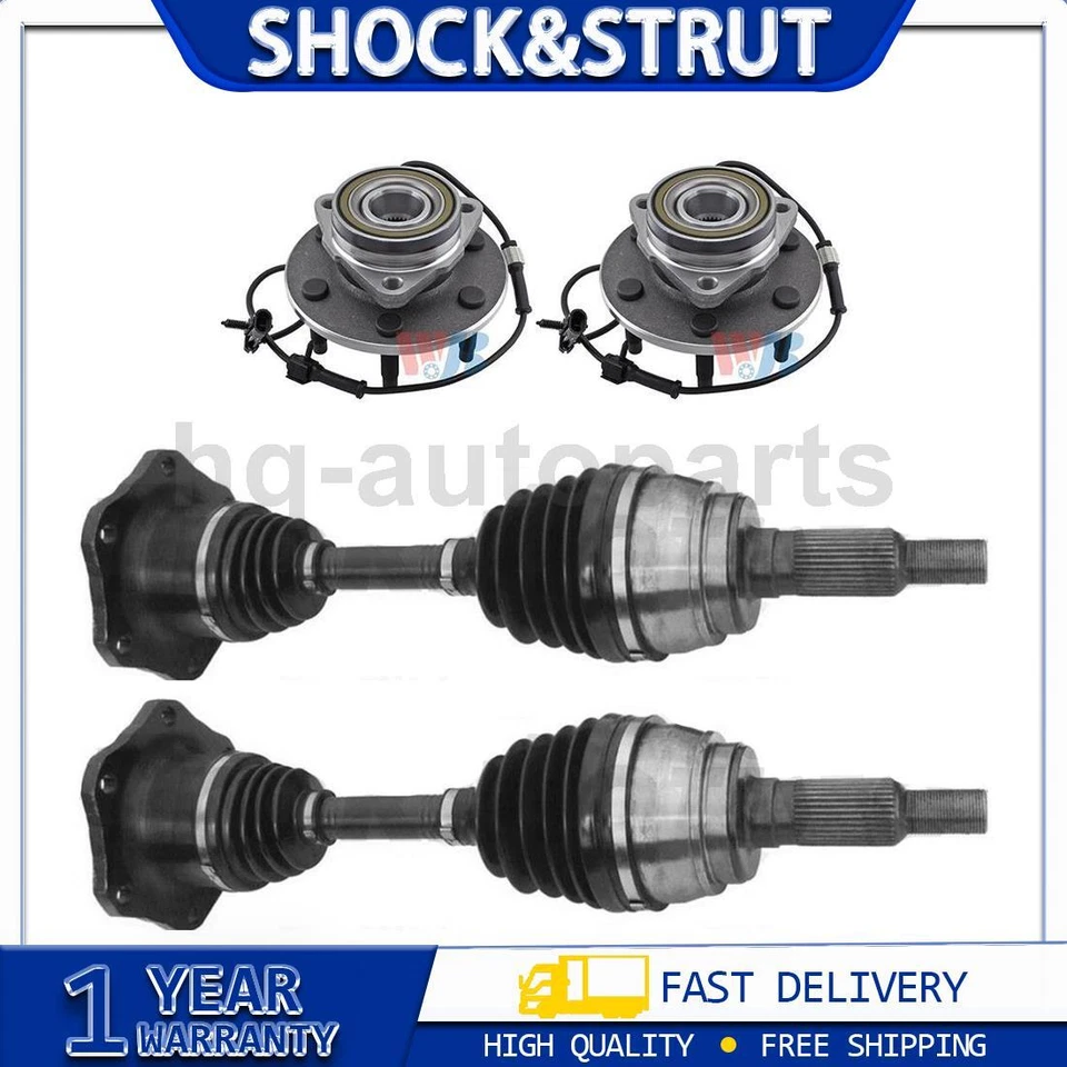 Eje CV + cojinete de cubo de rueda para Cadillac Escalade ESV 2006 2005 2004 2003 Foto 1 de 4