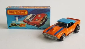 Matchbox Superfast 1, Dodge Challenger 'Revin Rebel', - Pristine Mint Condition. - Picture 1 of 12