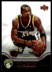 2004-05 Upper Deck Pro Sigs #81 Rashard Lewis Seattle SuperSonics - Imagen 1 de 2