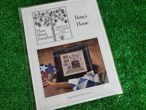 Betsy's House - Kreuzstichmuster-Diagramm - Pflaume Street Samplers - Bild 1 von 4