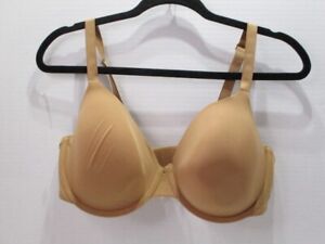 Calvin Klein Bra Womens 38D Nude Underwire T Shirt Hook Eye Adjustable Strap