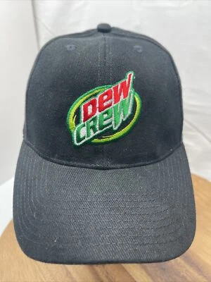 Mountain Dew шляпа крышка росы экипажа сотрудника рекламный вышитый Flex резинке винтажный - Изображение 1 из 4