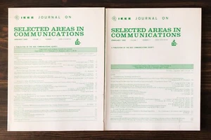 Giornale IEEE 1989 su aree selezionate nella rivista di comunicazione - Lotto di 2 - Foto 1 di 4