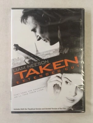 Taken - Liam Neeson - Extended Cut - DVD NEW SEALED - Изображение 1 из 4
