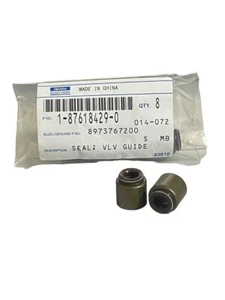 6 X Sello de guía de válvula genuino ISUZU ISP para ISUZU NPR NQR 4HK1 1876184290 - Imagen 1 de 6