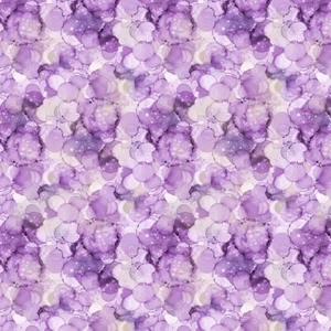 Tintas de alcohol gotas digitales Y4071-27 púrpura BTHY Sue tela de tela con cremallera - Imagen 1 de 2