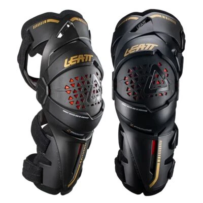 Leatt 2024 Z-Frame Knee Braces Black  Motocross MX Off Road Quad ATV Protection - Image 1 of 4