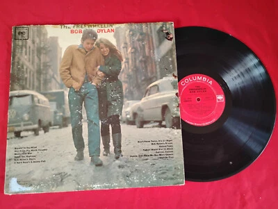 The Freewheelin' Bob Dylan Mono Vinyl LP 2 Eye Label Columbia Records CL 1986 - Image 1 of 4