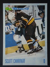 NHL 61 Scott Chartier Western Michigan Univ. 1993/94 Classic Hockey Draft