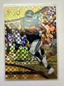 2017 Select Jordan Howard #233 Gold Checker Prizm Field Level /10 - Picture 1 of 2