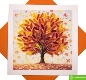 Maple Dreams Quilling Greeting Card - GREENHANDSHAKE - Picture 1 of 8