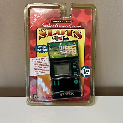 Micro Games Of America Mini Vegas 1994 juegos de casino de bolsillo tragamonedas manuales NUEVO Foto 1 de 4