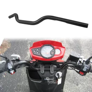 Motorcycle Handlebar 7/8" 22mm Handle Bar Black For Yamaha Zuma 125 50 50F YW125 - Picture 1 of 16