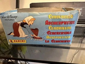 Vintage Panini Walt Disney Cinderella Packs 69 Total With Original Box History!! - Picture 1 of 3