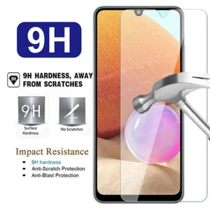 Tempered Glass For Samsung Galaxy S25 A26 A36 A56 A16 S22 A06 A54 A34 A12 A15 73 - Picture 1 of 24