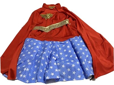 ChIldren Wishes Wonder Woman Corset Costume Cosplay Outfit Size Petite - Image 1 of 4