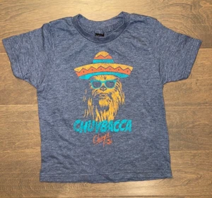 Chuys Chuybacca Kids Blue T Shirt XS used - Picture 1 of 1