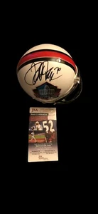 TERRELL DAVIS Signed NFL Hall Of Fame Mini Helmet DENVER BRONCOS RB JSA RARE - Picture 1 of 2