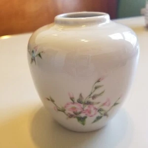 Vintage Russ Berrie & Company rosa Morning Glory Blumenvase - Bild 1 von 7