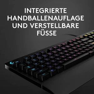 Logitech G213 Prodigy Gaming-Tastatur,RGB-Beleuchtung,G-Tasten-QWERTZ-Layout-NEU - Bild 1 von 7