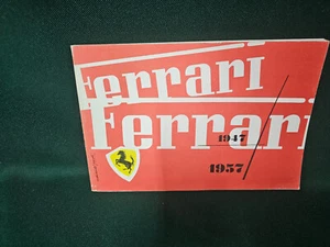 This is a a Factory reprint of the 1957 Annual Ferrari Yearbook 1977 - Picture 1 of 11