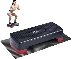 Km-Fit Fitness Stepper | Trapunta Aerobic Stepper per La Casa | Step-Bench Regol - Foto 1 di 12