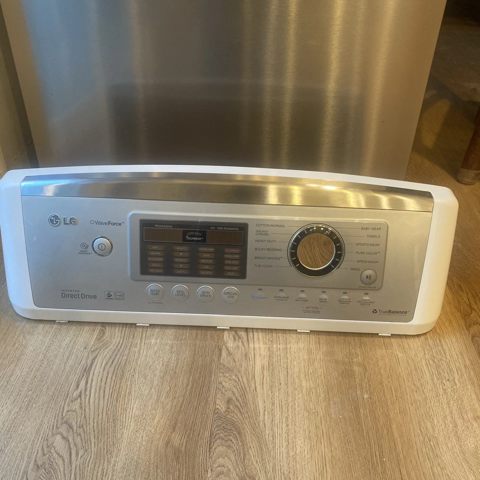 Pieza original del panel de control de la lavadora LG #MGC61855401-03 Foto 1 de 1