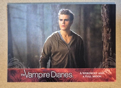 THE VAMPIRE DIARIES Season 2 Trading Card #12 Cryptozoic 2012 "A Werewolf..." - Image 1 of 2