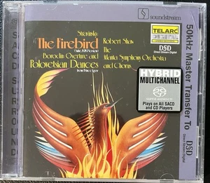 Stravinsky The Firebird Borodin Shaw Telarc SACD 50kHz Master Audiophile NM - Picture 1 of 3