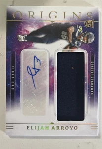 2025 Panini Origins Football #RJJ-EAO ELIJAH ARROYO Auto Jersey RPA SEAHAWKS - Picture 1 of 2