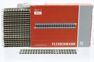 N Fleischmann 9101 Gleis gerade OVP N92 - Picture 1 of 1