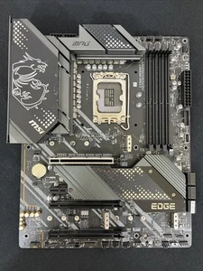 MSI MPG Z690 EDGE WIFI DDR4 LGA 1700 ATX Intel Motherboard *FOR PARTS/REPAIR* - Afbeelding 1 van 10