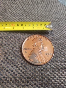1972 S LIBERTYPenny Paperweight Coin 3” RARE UNIQUE - Picture 1 of 6