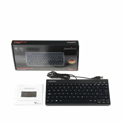 Perixx Mini 1.5 meter cable Keyboard PERIBOARD-426 QWERTY Standard (Black) - Image 1 of 4