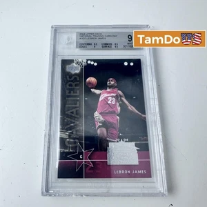 2004 Upper Deck LeBron James #UD7 National Trading Card Day BGS 9 Mint Cavaliers - Picture 1 of 3