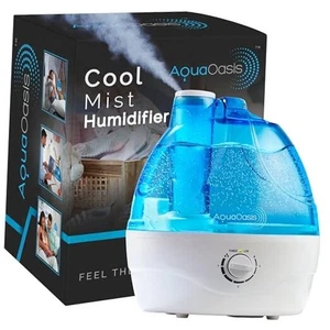  Cool Mist Humidifier (2.2L Water Tank) Quiet Ultrasonic Humidifiers for White - Picture 1 of 7