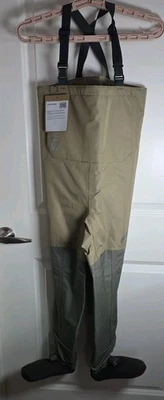 SIMMS Kid’s Tributary Stockingfoot Waders - Sz. S, TAN  NWT - Image 1 of 4