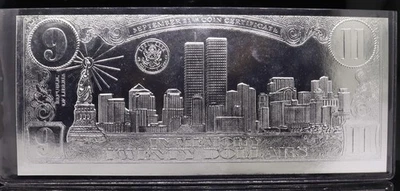 National Collectors Mint Silver Leaf 9/11 Commemorative Coin Certificate - Image 1 of 2