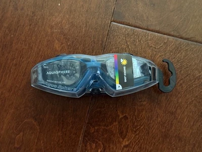 Aqua Sphere FastLane Swim Goggles Adult Smoke Lenses Blue - Image 1 of 3