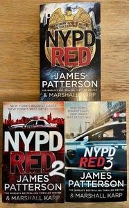 James Patterson NYPD ROT Serie Bücher Konvolut X3 Krimi Belletristik Romane PB - Bild 1 von 10