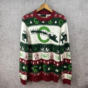 Tipsy Elves the Chive Herren Large Ugly Christmas Sweater Dancer Santa Money Multi - Bild 1 von 12
