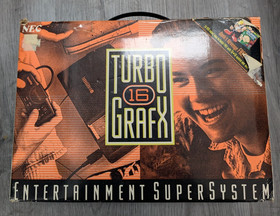 Turbo GrafX 16 Entertainment SuperSystem Console Complete In Box NEC