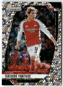 2024-25 Panini Prizm Premier League No. 34 Takehiro Tomiyasu Disco Prizm - Bild 1 von 2