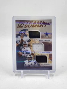 STAUBACH / AIKMAN / PRESCOTT 2021 Panini Zenith Team Summit - PATCH - 08/50 - Bild 1 von 2