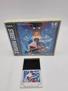 STREET FIGHTER II PC ENGINE HU CARD JAPAN VERSION USED TESTED - Imagen 1 de 5